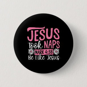 Badge Rond 5 Cm Bible chrétienne Verse Foi Dieu Pun Jésus a pris l