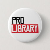 BADGE ROND 5 CM BIBLIOTHÈME PRO (Devant)