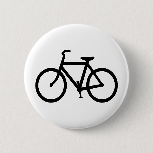 Badge Rond 5 Cm Bicyclette (Devant)