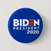 Badge Rond 5 Cm Biden 2020 (Devant)