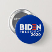 Badge Rond 5 Cm Biden 2020 (Devant & derrière)
