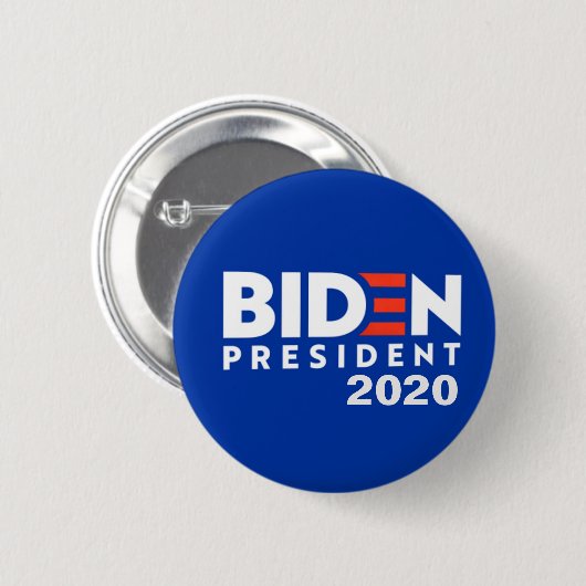 Badge Rond 5 Cm Biden 2020 (Devant & derrière)