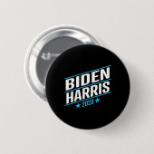 Badge Rond 5 Cm Biden 2020 Et Kamala Harris Sur Le Seul Billet 2 (Devant & derrière)