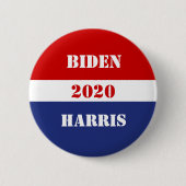 Badge Rond 5 Cm Biden et Harris 2020 (Devant)