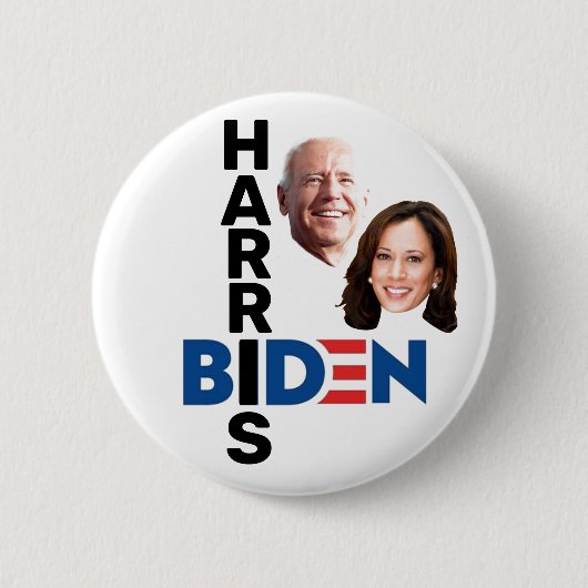 Badge Rond 5 Cm Biden/Harris (Devant)