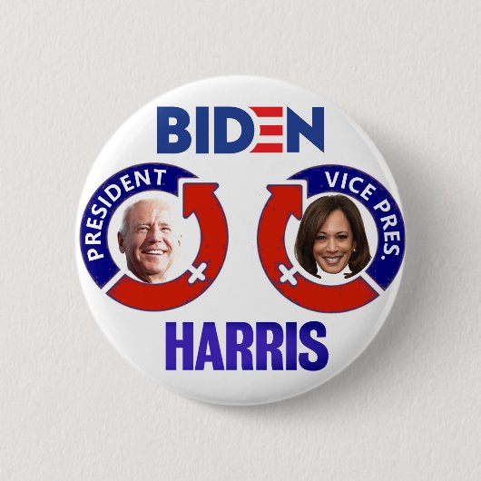 Badge Rond 5 Cm Biden/Harris 2020 (Devant)