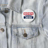 BADGE ROND 5 CM BIDEN HARRIS 2020 (En situation)