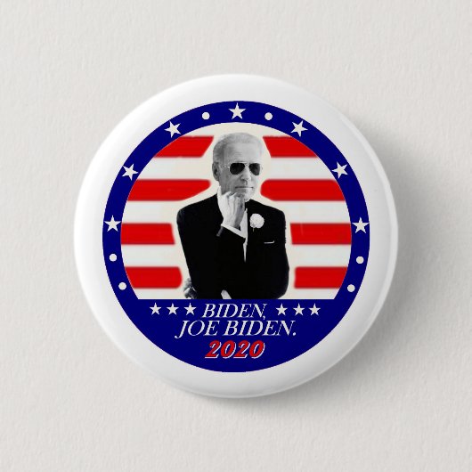 Badge Rond 5 Cm Biden, Joe Biden. (Devant)