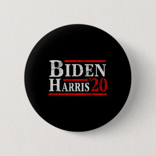 Badge Rond 5 Cm Biden Kamala Harris 2020 Élection Démocrate Libéra