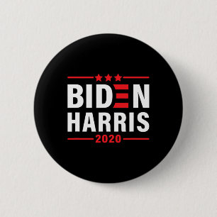 Badge Rond 5 Cm Biden Kamala Harris 2020 Élection Démocrate Libéra