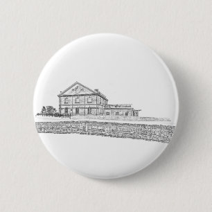 Badge Rond 5 Cm Biélorussie Orsha Architecture