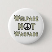 Badge Rond 5 Cm Bien-être et non guerre (Devant)