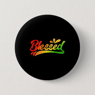 Badge Rond 5 Cm Bienheureuse JunetDix Chemise Africaine Américaine
