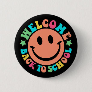 Badge Rond 5 Cm Bienvenue à l'école