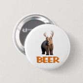 Badge Rond 5 Cm Bière (Devant & derrière)