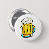 Badge Rond 5 Cm bière (Devant & derrière)
