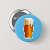 Badge Rond 5 Cm Bière (Devant & derrière)