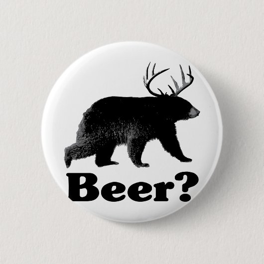 Badge Rond 5 Cm Bière ? (Devant)