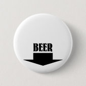 Badge Rond 5 Cm Bière (Devant)