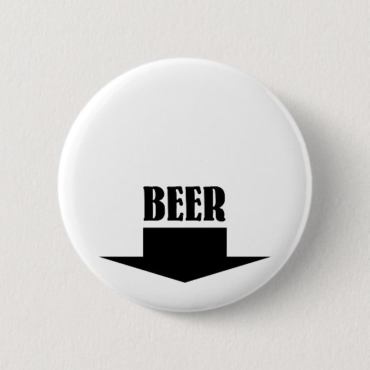 Badge Rond 5 Cm Bière (Devant)