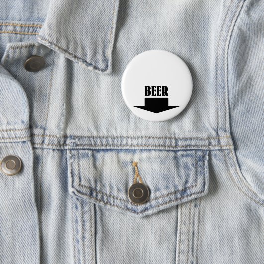 Badge Rond 5 Cm Bière (En situation)