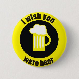 Badge Rond 5 Cm bière