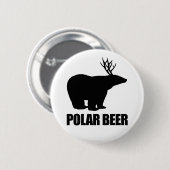 Badge Rond 5 Cm Bière polaire (Devant & derrière)