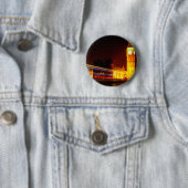 Badge Rond 5 Cm Big Ben, Londres (En situation)