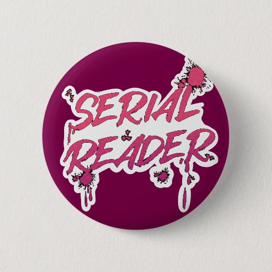 Badge Rond 5 Cm Big Book Energy, lecteur série (Devant)