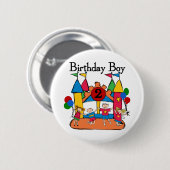 Badge Rond 5 Cm Big Bounce Boy 2nd Birthday Tshirts et cadeaux (Devant & derrière)