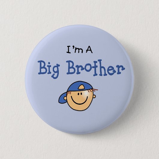 Badge Rond 5 Cm Big Brother Face (Devant)