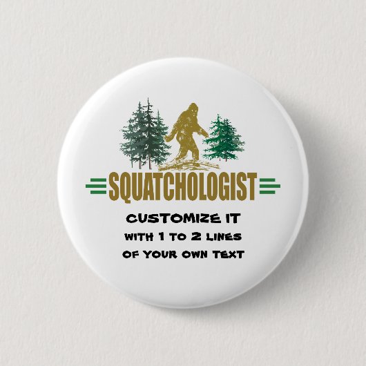 Badge Rond 5 Cm Big Foot (Devant)