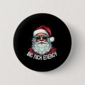 Badge Rond 5 Cm Big Nick Energy Fun Père Noël Noël 1 (Devant)