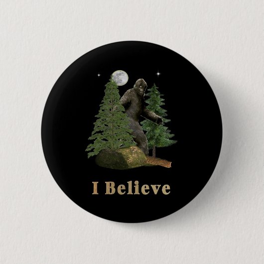 Badge Rond 5 Cm Bigfoot (Devant)