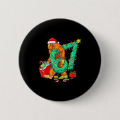 Badge Rond 5 Cm Bigfoot 67 Meme Christmas Tree 67 Baseball Lifesty (Devant)