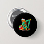 Badge Rond 5 Cm Bigfoot 67 Meme Christmas Tree 67 Baseball Lifesty (Devant & derrière)