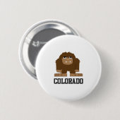 Badge Rond 5 Cm Bigfoot Colorado (Devant & derrière)