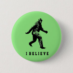 Badge Rond 5 Cm Bigfoot I Believe 