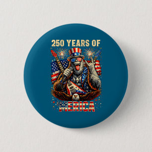 Badge Rond 5 Cm Bigfoot merica rock 4 juillet 250e anniversaire Ét