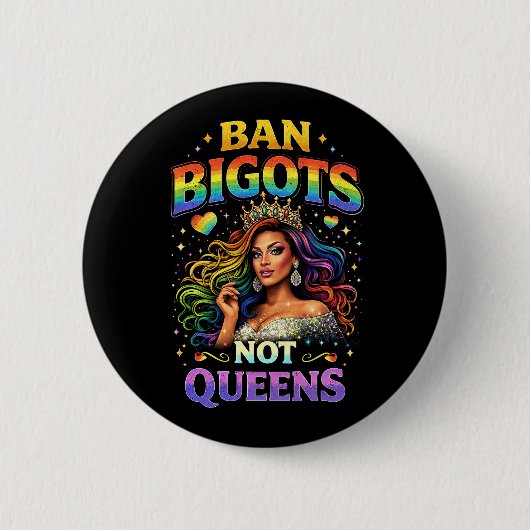 Badge Rond 5 Cm Bigots Bannis (Devant)