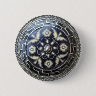 Badge Rond 5 Cm Bijoux antiques - bouton de broche de Pin/de fleur