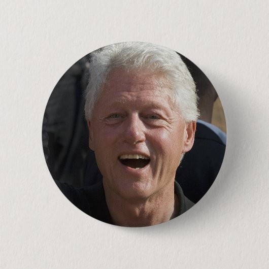 Badge Rond 5 Cm Bill Clinton (Devant)