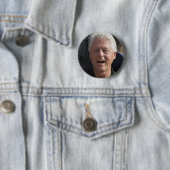 Badge Rond 5 Cm Bill Clinton (En situation)