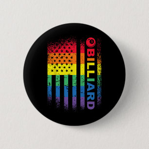 Badge Rond 5 Cm Billard Billard Billard américain Billiard - Bil