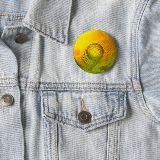 Badge Rond 5 Cm Bille sur surface (En situation)