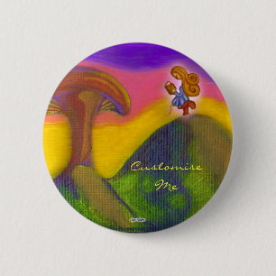 Badge Rond 5 Cm Billet à un monde imaginaire