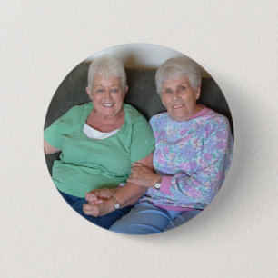 Badge Rond 5 Cm Billie et Jodell