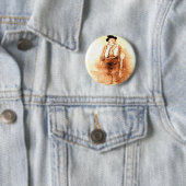Badge Rond 5 Cm Billy l'enfant (En situation)