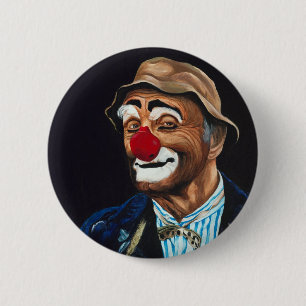 Badge Rond 5 Cm Billy supérieur le clown