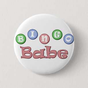 Badge Rond 5 Cm Bingo Babe